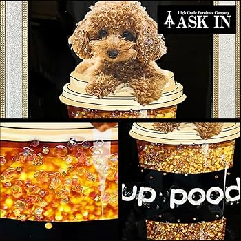 Amazon.co.jp: クリスタルアート おしゃれ 35x45cm アート プードル Amazon.co.jp: クリスタルアート おしゃれ 35x45cm アート プードル